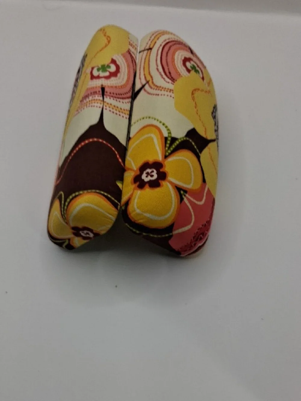 Vera Bradley Floral Eyewear Case - Yellow Pink Multi